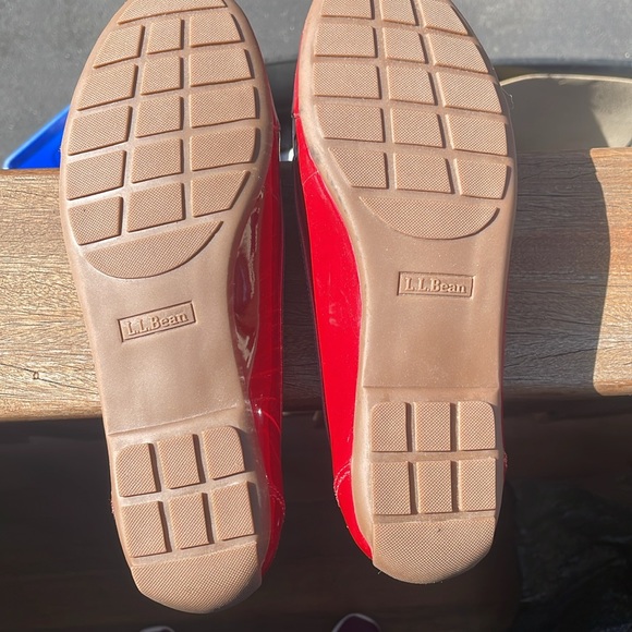 Red LL Bean shoes - Picture 2 of 3